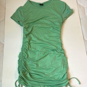 Kids dress adjustable sides